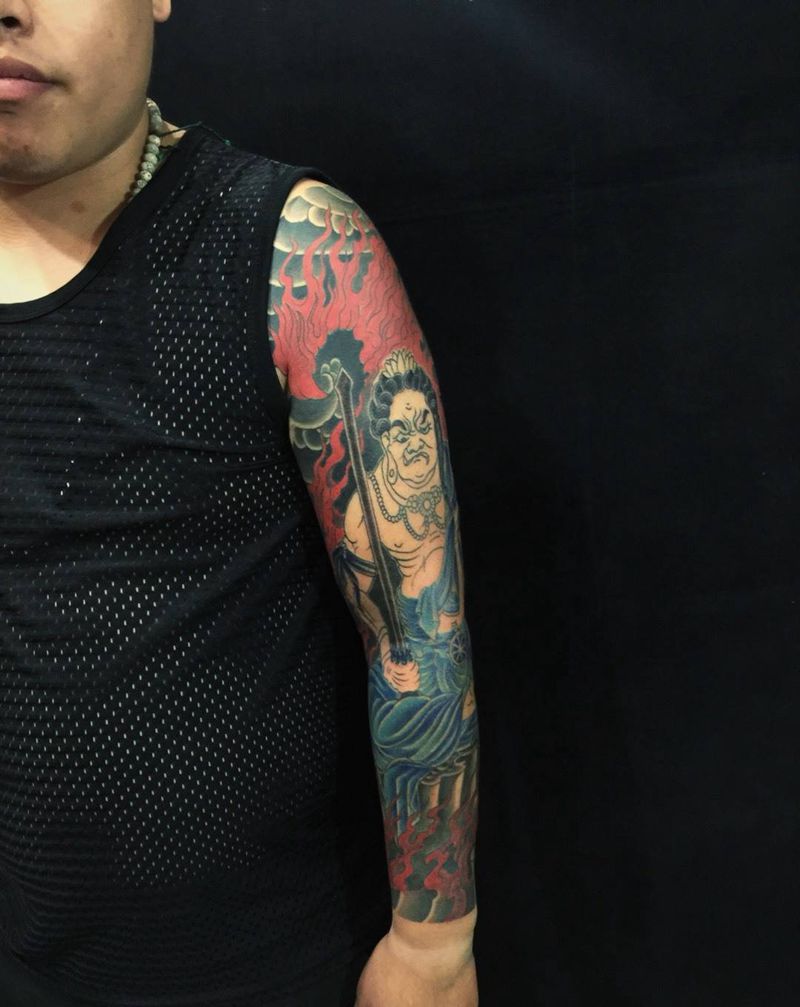 今日进度 @刺艺堂-刺道-tattoo纹身图片