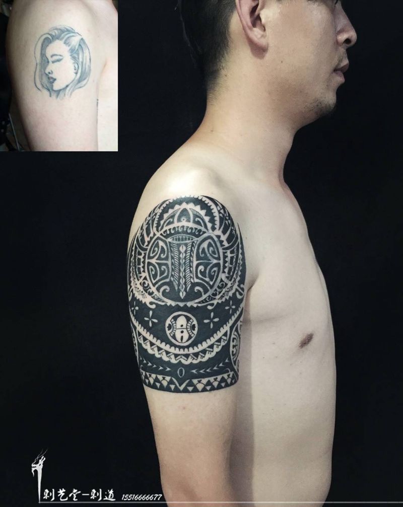 今日修盖～纹身图片