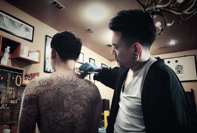 今日初构 不贪多 不求快 以减为盛 以慢为快～ ​​​[月亮]纹身图片