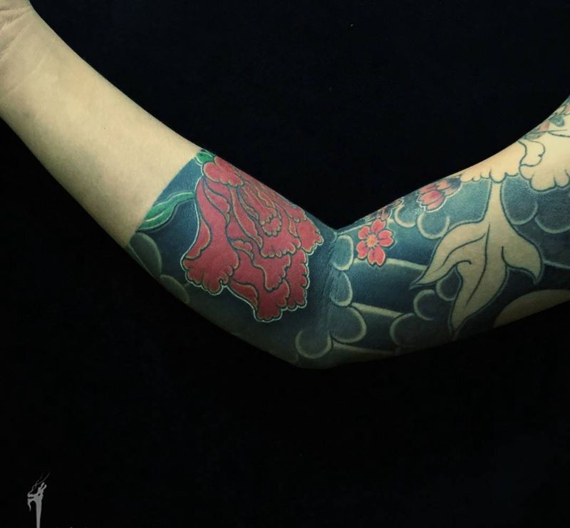 今日进度～纹身图片