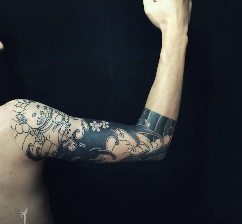 今日进度～纹身图片