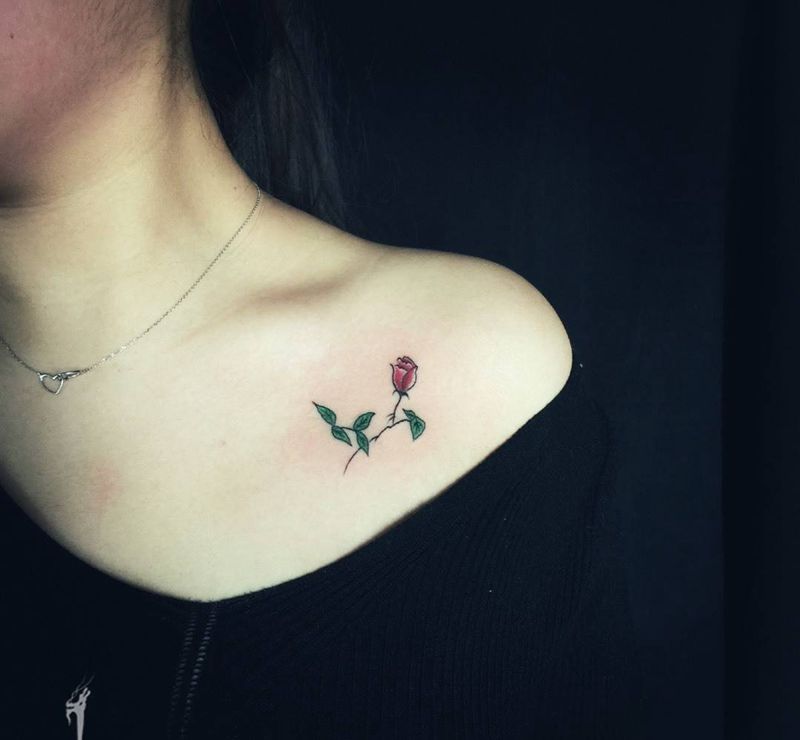 彫茜老师清新小刺～纹身图片