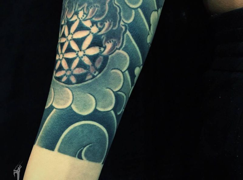 进度～纹身图片