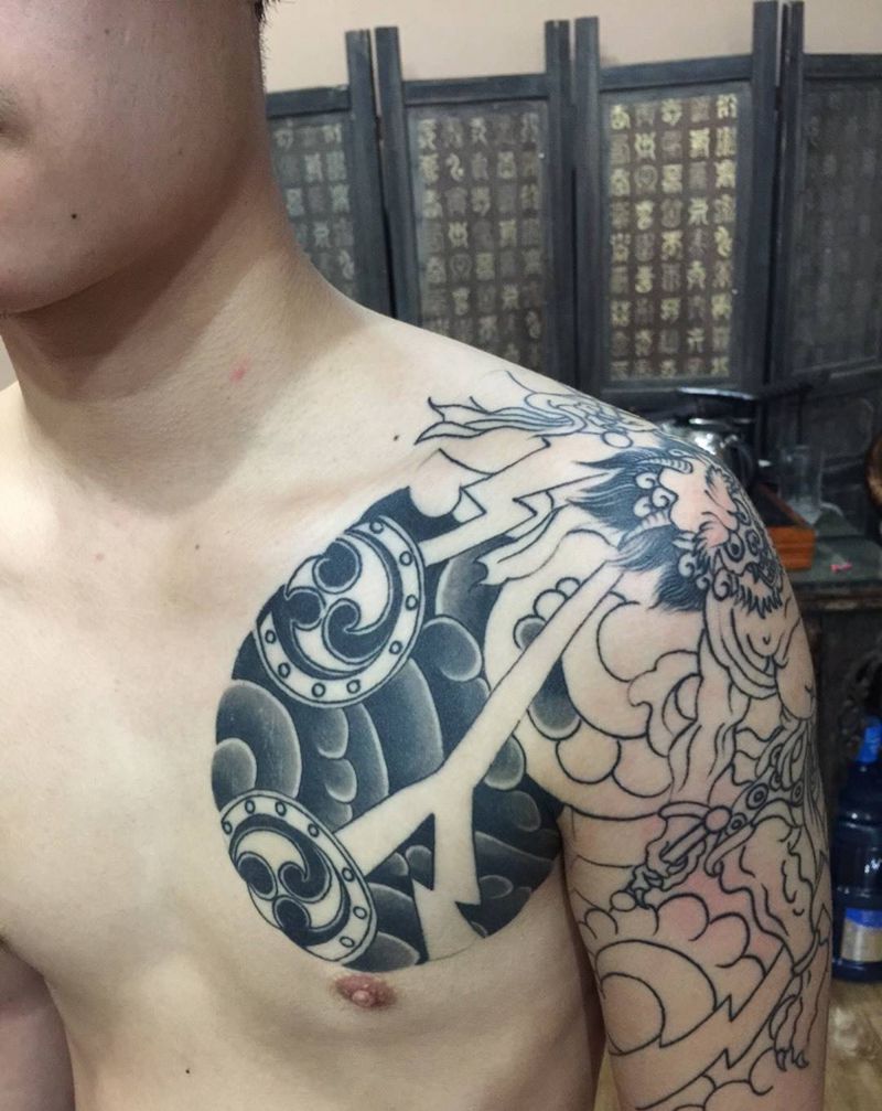 今日雷公～纹身图片