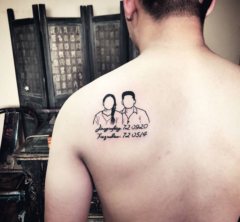 今日小刺～纹身图片_老传统纹身图案