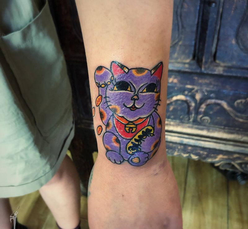 萌萌的千万两～纹身图片_老传统纹身图案