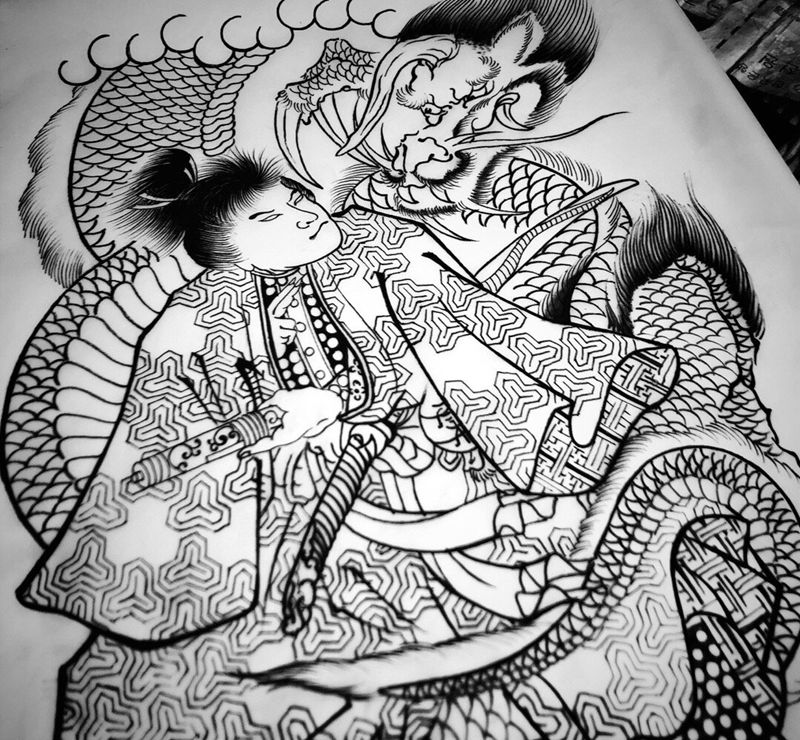 今日早课～纹身图片_老传统纹身图案