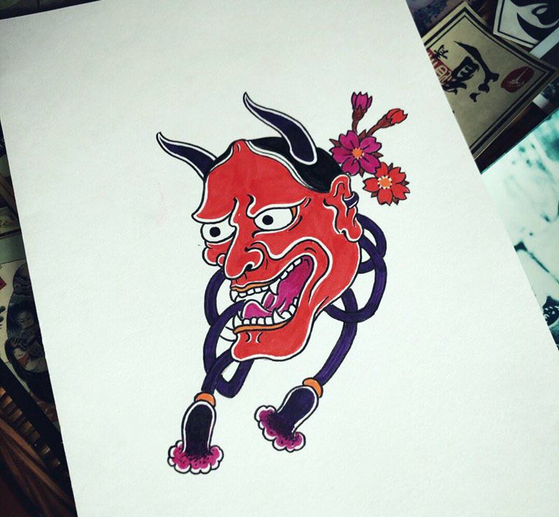 今日早课 我想它会遇到一位适合纹身图片_老传统纹身图案