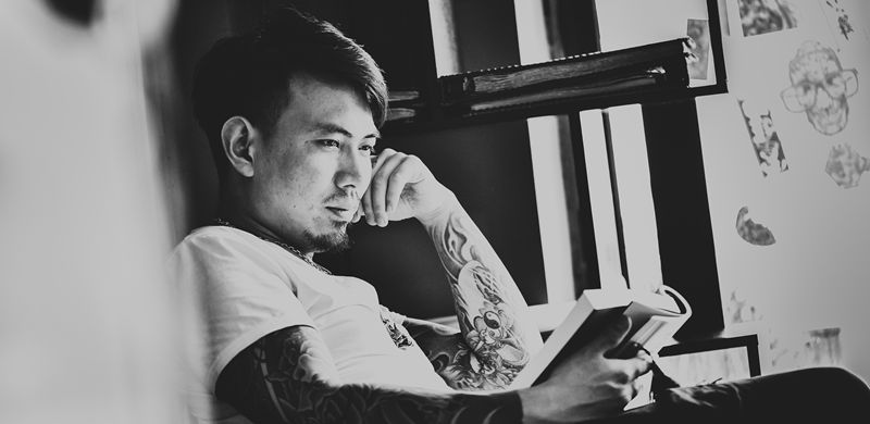 心安则无躁 心清则无忧 心乱纹身图片_老传统纹身图案