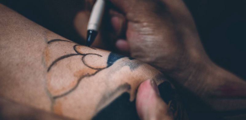 收工 打烊纹身图片_老传统纹身图案