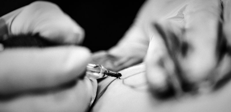 收工～纹身图片_老传统纹身图案