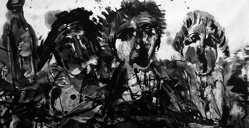 醉饮四更夏 难扫梦中魇～[月亮纹身图片_老传统纹身图案