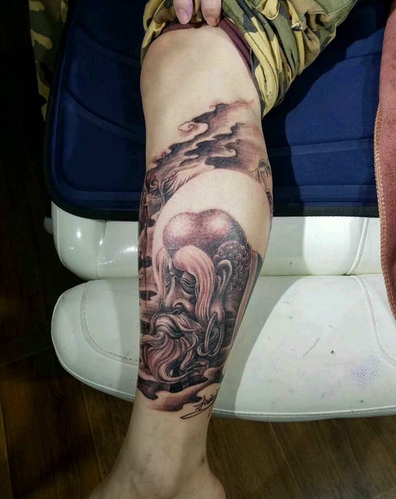 无量寿佛纹身图片