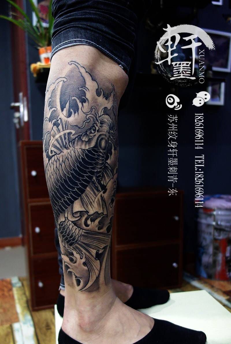 恢复后效果纹身图片