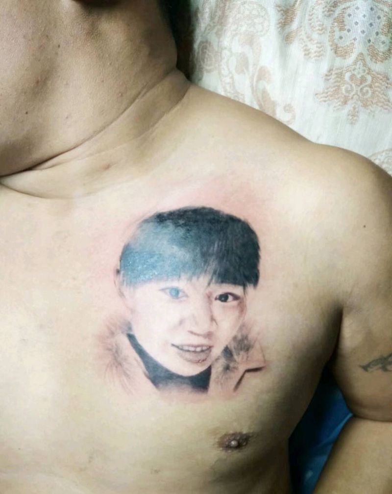 肖像纹身图片