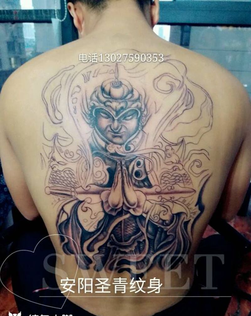 明天继续完成纹身图片