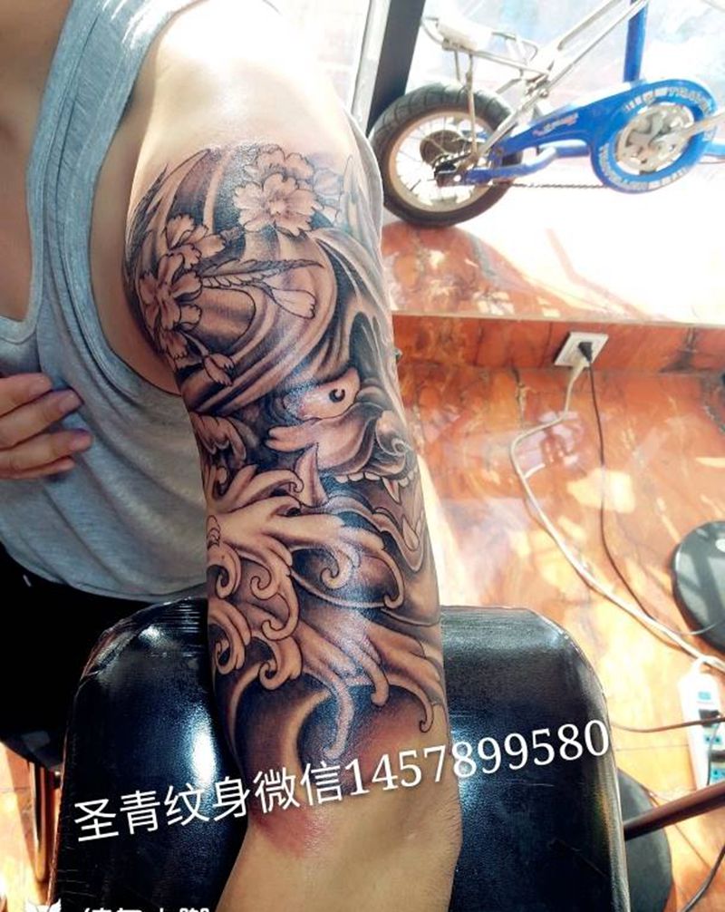 我微信纹身图片