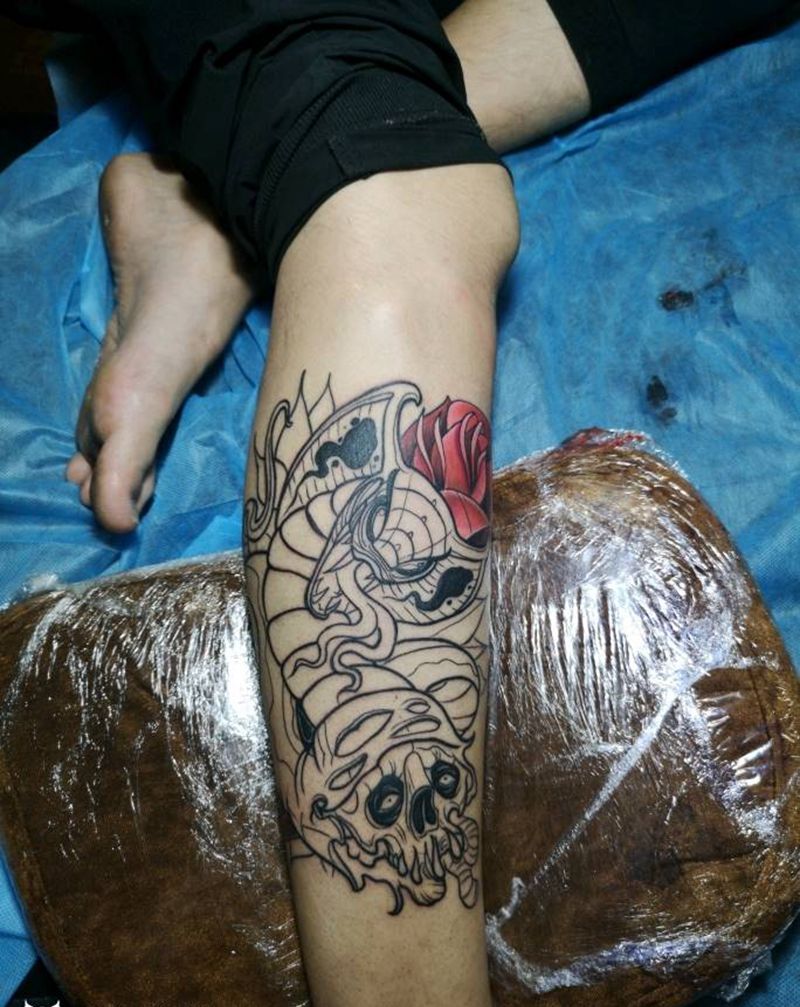 未完待续纹身图片