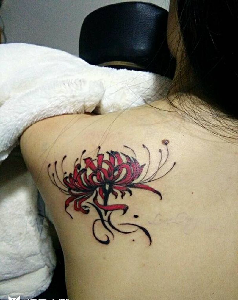 花开彼岸纹身图片