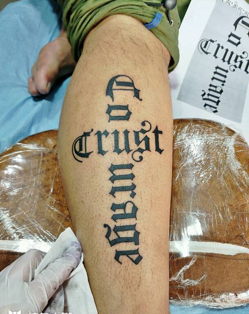 字母纹身图片_肩部胸部腹部腰部背部腿部欧美图腾原创成品纹身图案