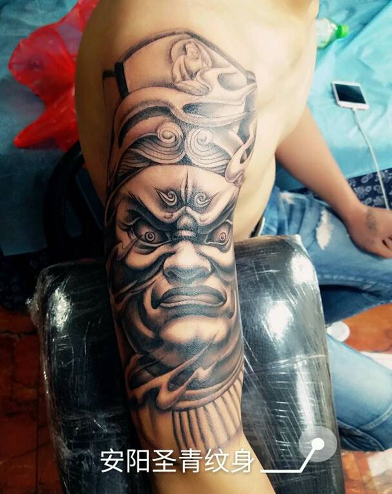 冥王，完成纹身图片