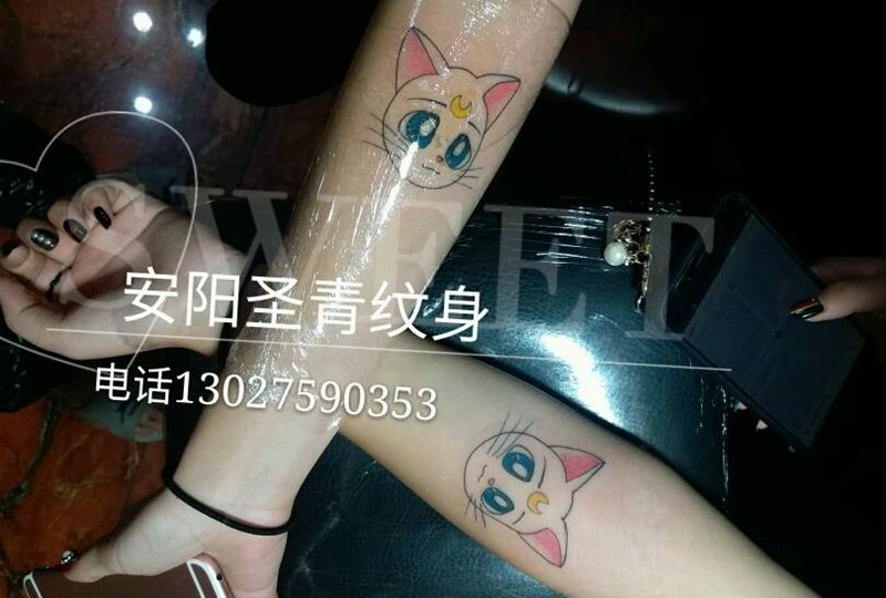 几个小图完成纹身图片