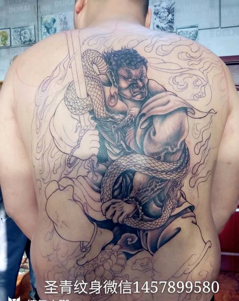 即将完成纹身图片