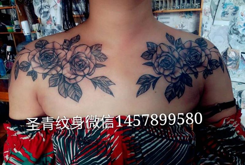 花臂，喜欢的约我纹身图片