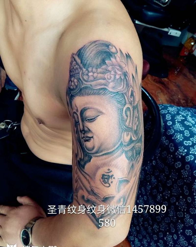 佛喜欢的约纹身图片