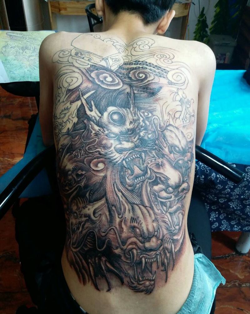 即将完成纹身图片