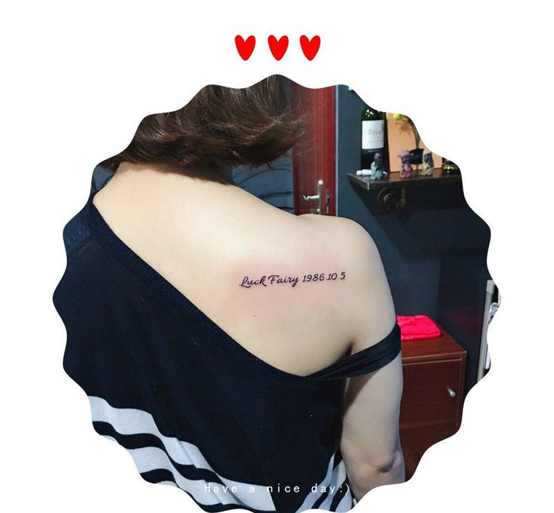 小清新纹身图片