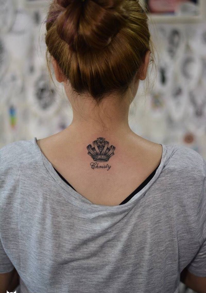 皇冠纹身图片
