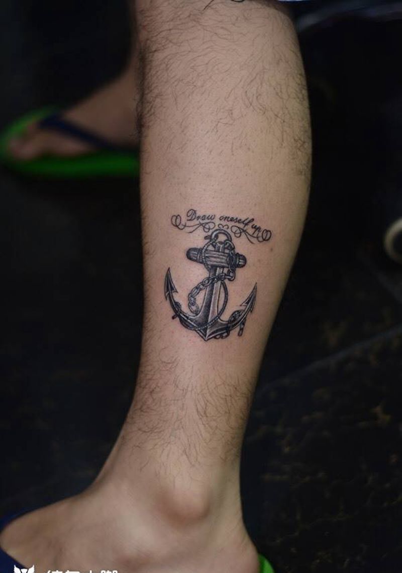 船锚纹身纹身图片