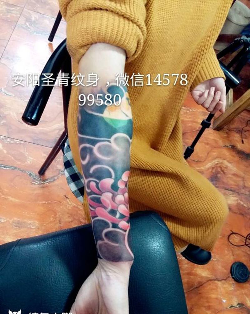 彩色纹身纹身图片