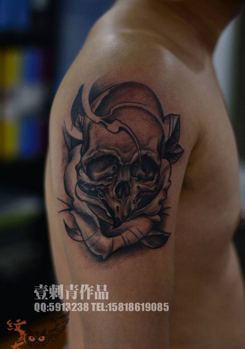 骷髅纹身纹身图片