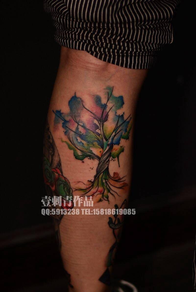 树纹身图片