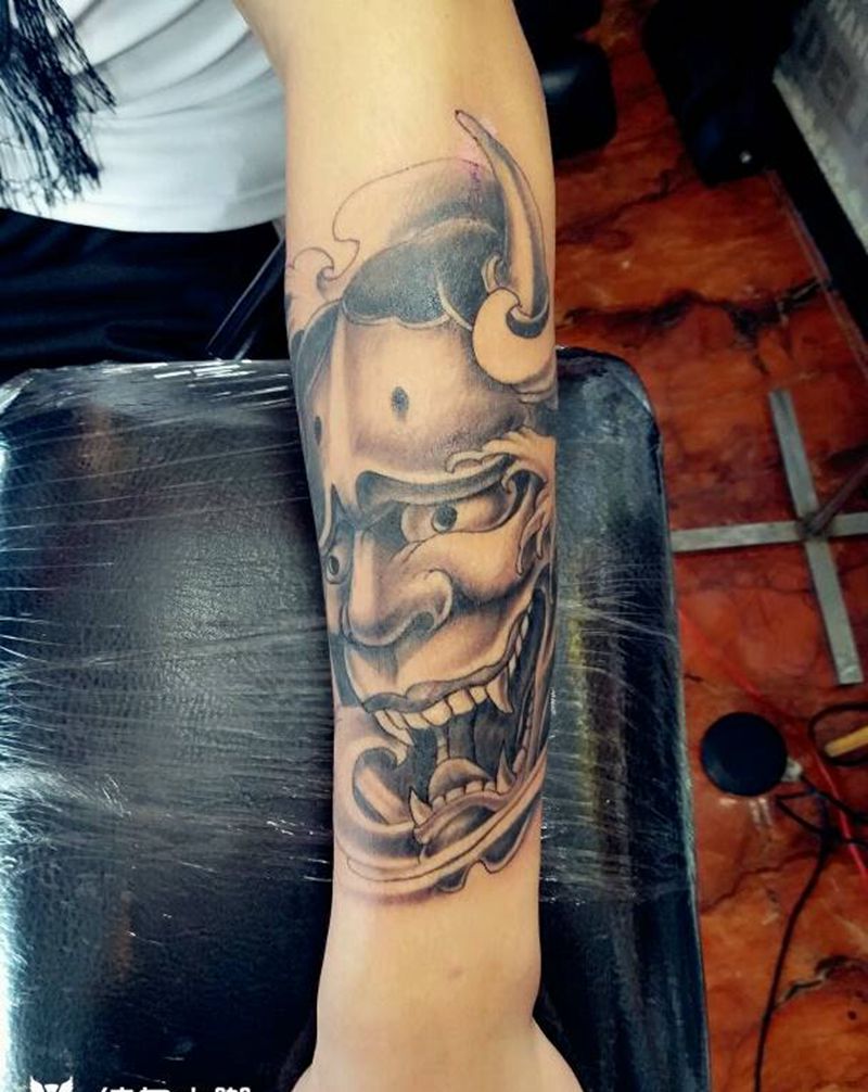 般诺，完成纹身图片