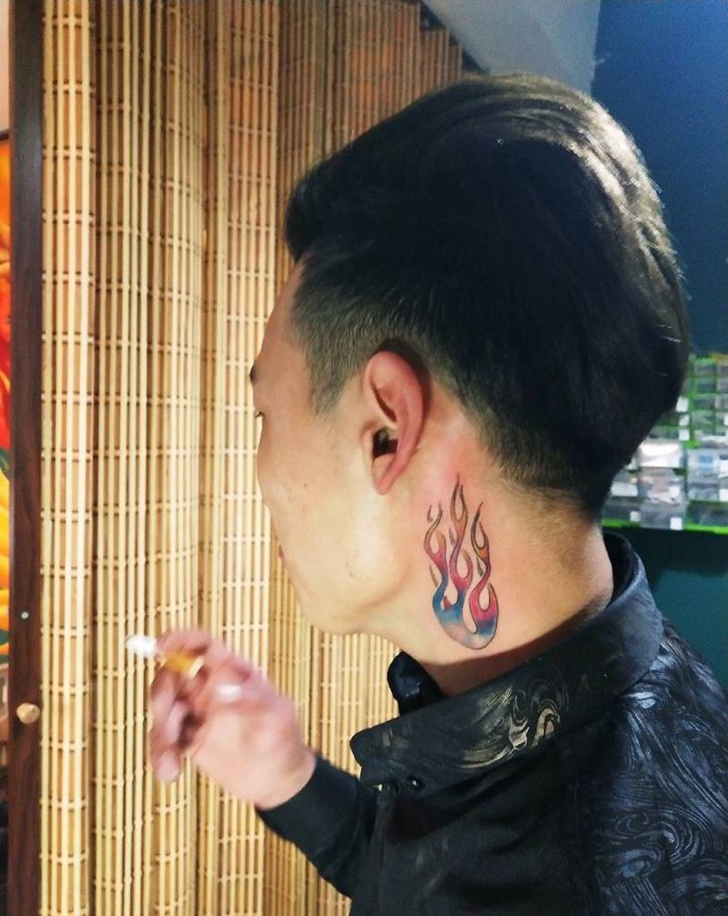 火焰纹身图片