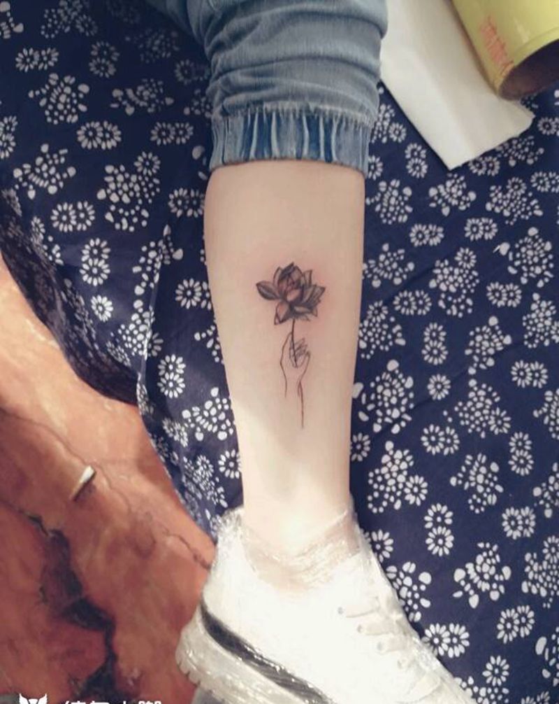 花完成纹身图片