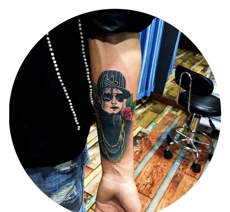 遮盖钻石纹身图片