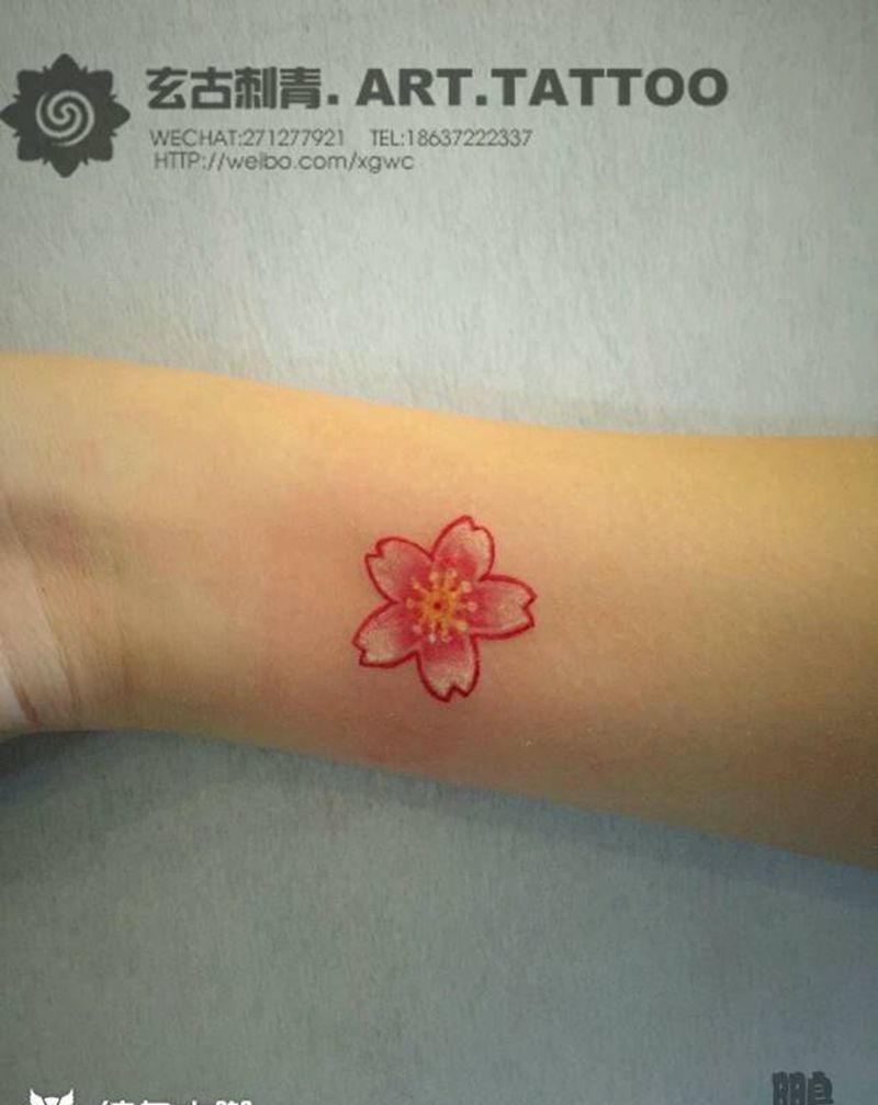 花纹身图片_手臂欧美传统习俗肖像清新写实人物植物成品纹身图案