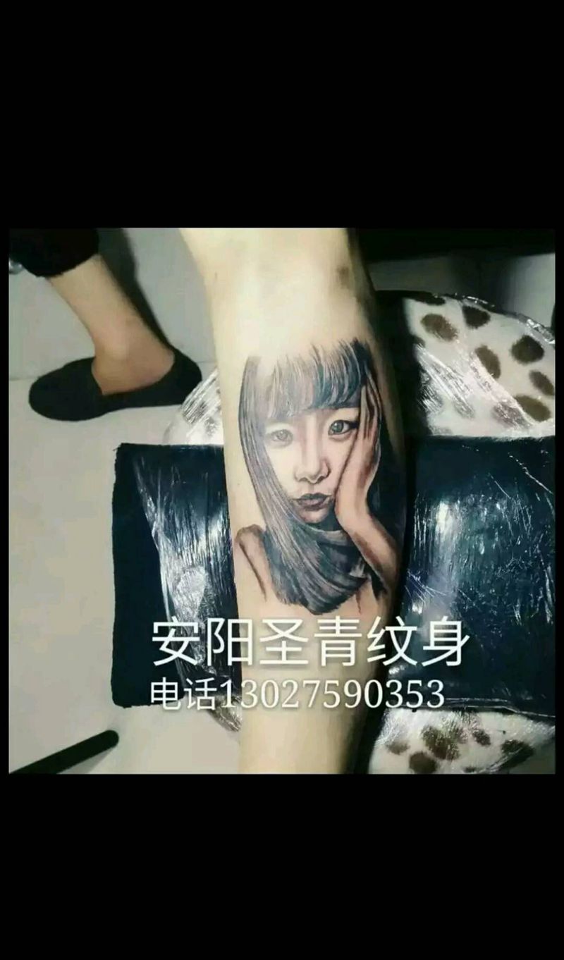 顾客女朋友纹身图片