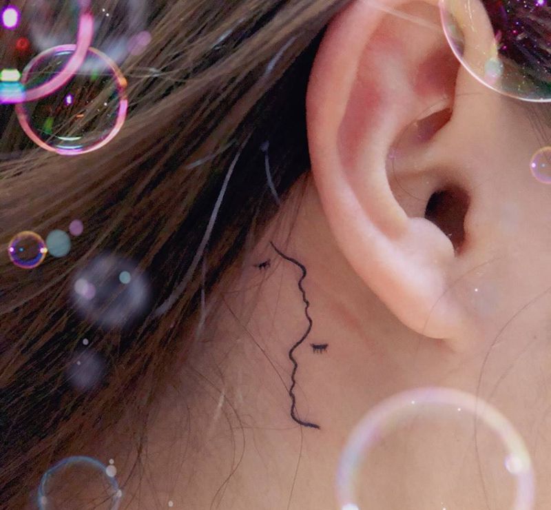 小清新纹身图片