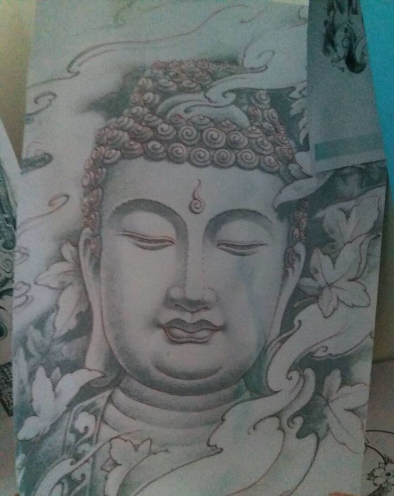 佛纹身图片