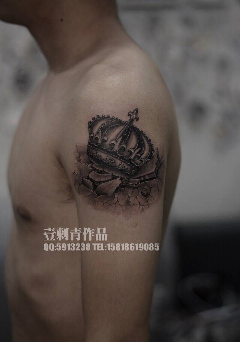 皇冠纹身纹身图片