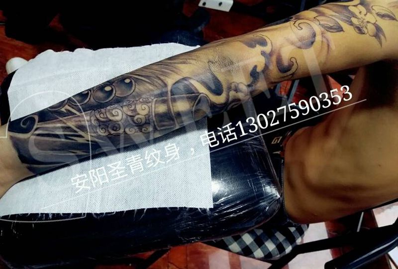 孙悟空完成纹身图片