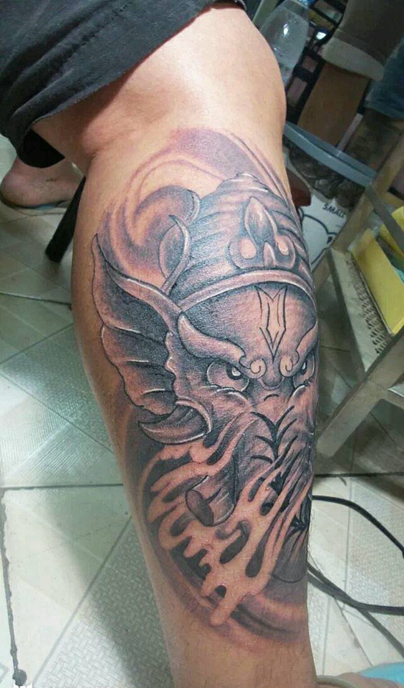 象神纹身图片