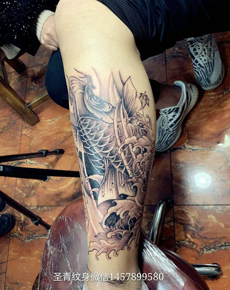 完成纹身图片_脚部纹身图案