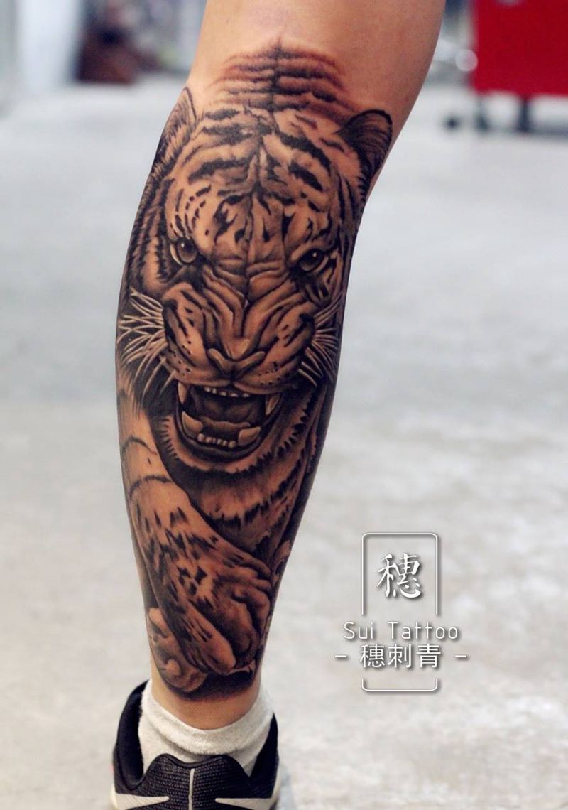 大脑腐纹身图片