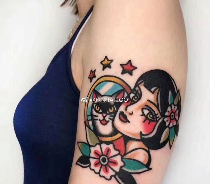 网络作品赏析 〔喜欢可约〕纹身图片